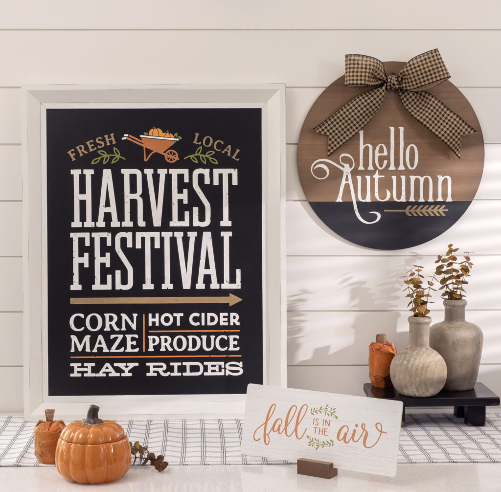 Autumn Winter Collection 2021 Harvest Festival Transfer